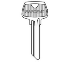 SARGENT  6270LD               Cylinder Lock Key Blank, 6-Pin, LD Keyway