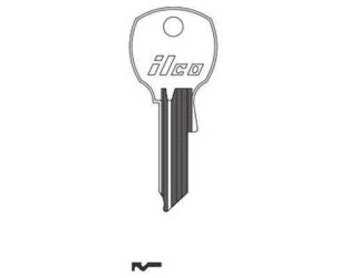 KABA ILCO CORP  NA14-BR BR A34  IAE00001550              Cabinet Lock Key Blank, Natural Brass, 34 Price Group, For NCL/National/Taylor Line