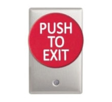 CAMDEN DOOR CONTROL  CM-5085RPTE               Door Pushbutton, 1-Gang, Pneumatic, Mushroom, DPST, 12/24 VDC, 10A at 30 VDC Contact, 1 to 60 Second, 2-3/8