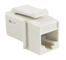 HELLERMANNTYTON  GSTJC6U-WH               GST Category 6 UTP Modular Keystone Jack, Plenum Rated, White, 1/bag