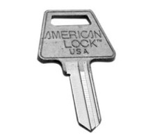 AMERICAN LOCK COMPANY  AK6BOX APKGPTKB2               Padlock Cylinder Key Blank, Standard, 6-Pin, Brass, For APTC14, APT2001 Pin Tumbler Cylinder