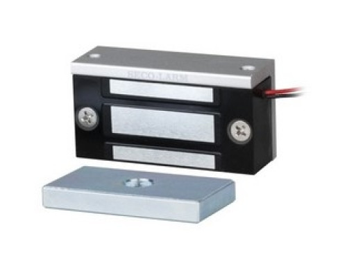 SECO-LARM USA INC  E-941SA-80Q               Electromagnetic Lock, Miniature, 1-Door, 80/110 Lb Holding Force, 12 to 24 Volt DC, 85/165 Milliampere, Anodized Aluminum Housing