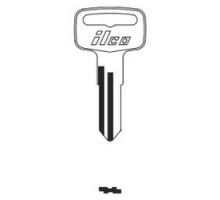 KABA ILCO CORP  YH36 NP A11  AF01000042              Vehicle Key Blank, Brass, Nickel Plated, 11 Price Group, For Yamaha