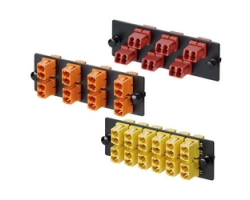 PANDUIT FAP8WEORORDLCZ        8 Position Keyed/Std E-Orange Duplex LC Adapter