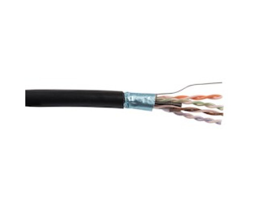 LIBERTY AV 24-4P-P-L6ASH-BLK        Liberty Brand Category 6 Augmented Cable Features: 23 AWG Solid Bare Copper Conductors FEP, Fluorinated Ethylene Propylene teflon tm  Varying Lay Twisted Pairs Cabled On A Common Axis 100% Foil