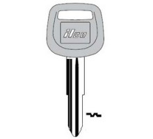 KABA ILCO CORP  TR44-P NP A10  AJ00000081              Vehicle Key Blank, Plastic Head, Natural Brass, 10 Price Group, For Toyota