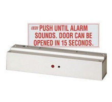 SECURITY DOOR CONTROLS  1581SNDV               Mini Delayed Egress SDC Exit Check, Auto Sensing 12/24 Volt DC, 500 mA At 12 Volt DC, 320 mA At 24 Volt DC, 650 lb Holding, Aluminum, Anodized