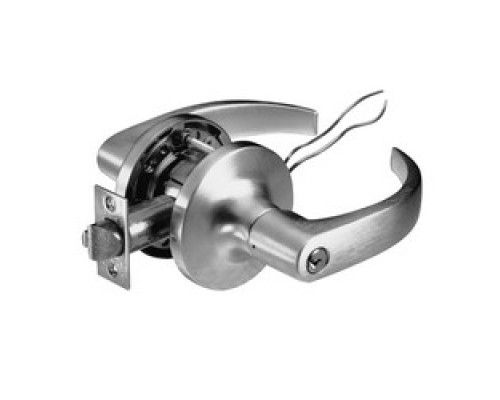 ASSA ABLOY ACCENTRA  AU5490LN 626 24V LESS CYL               Cylindrical Lever Lock, Augusta, Fail Safe, 24 Volt, Satin Chrome Plated, Without Cylinder
