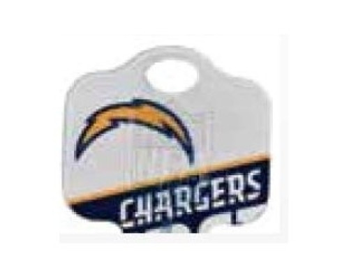 KABA ILCO CORP  SC1-NFL-CHARGERS A46               Decorative Key Blank, NFL Team Key, Schlage, Chargers Logo, SC1 Keyway, 46 Price Group
