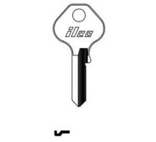 KABA ILCO CORP  M10-BR BR A34  IAE00002250              Cylinder Lock Key Blank, Natural Brass, 34 Price Group, For Master