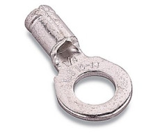 THOMAS & BETTS  K8-8R-D               Non-Insulated Large Ring Terminal for Wire Range 8 AWG Stud Size #8, Metallic