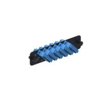 COMMSCOPE ENTERPRISE SOLUTIONS  760027714  PNL-BK-012-SFA-SC02-BL              Fiber Adapter Panel, 1000-Type, 6 Teraspeed Single-mode Duplex SC, 12 Fiber, Blue Adapter