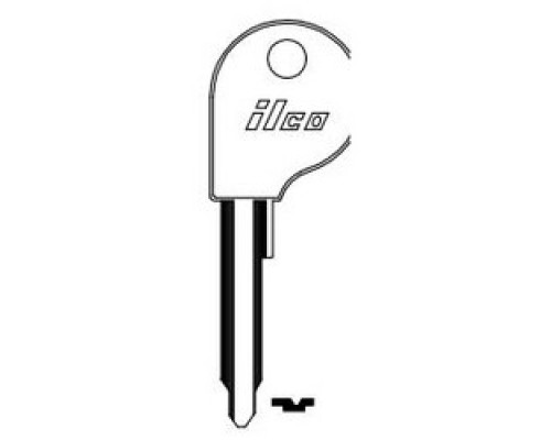 KABA ILCO CORP  VW67 NP A04  V78J              Vehicle Key Blank, Brass, Nickel Plated, 4 Price Group, For Volkswagen