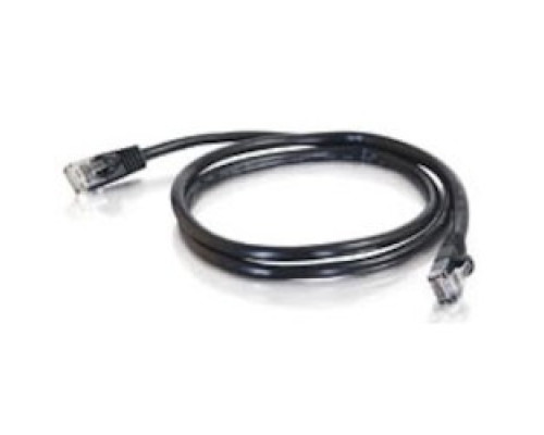 QUIKTRON  570-135-001               Patch Cord, Snagless Booted, RJ45 Connector, Cat 5E, 4-Twisted Pair, 1’ Length, 24 AWG Stranded Copper, Black