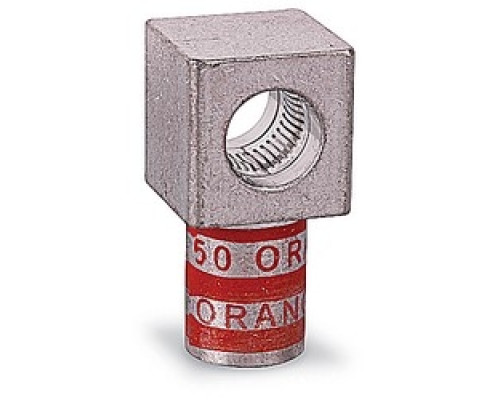 THOMAS & BETTS  MD30F-3               KUBE Female Copper Motor Pigtail Disconnect, Wire Size 3/0 AWG, Body Size 3, Orange