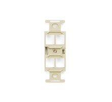LEVITON  41087-QIP               QuickPort Duplex Type 106 Insert, 4-Port, Ivory
