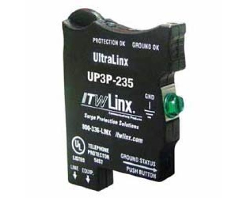 ITW LINX  UP3P-235               66 block protector, 235v clamping, 160mA PTC, indicator lights