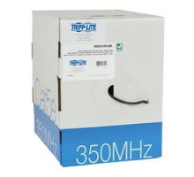 TRIPP LITE  N022-01K-BK               Cat5e 350 MHz Bulk Solid-Core PVC Cable, Black, 1000 ft., TAA