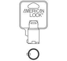 AMERICAN LOCK COMPANY  AKTBOX APKGHTKB7               Padlock Cylinder Key Blank, 7-Pin, For Tubular Cylinder