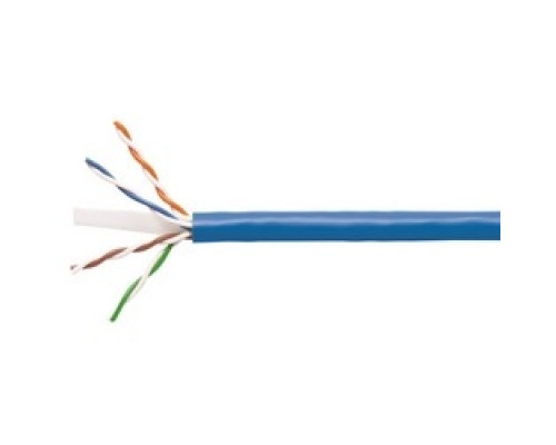COMMSCOPE SYSTIMAX SOLUTIONS  760004689  1071E BLU C6 4/23 U/UTP W1000              Copper Cable, GigaSPEED XL 1071E, Category 6, 23 AWG, 4 Pair, Unshielded, UTP, Solid Bare Copper Conductor, PO/PVC, CMR, Riser Cable, Dark Blue Jacket, 10