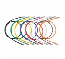 PANDUIT  NK6PC15Y               Copper Patchcord, Cat 6, Commercial, CBL ASSY MOD 24-4PR STRANDED, CAT6 T568A/B 15FT NET KEY, OFF WHITE