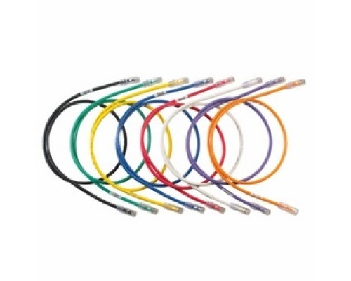 PANDUIT  NK6PC15Y               Copper Patchcord, Cat 6, Commercial, CBL ASSY MOD 24-4PR STRANDED, CAT6 T568A/B 15FT NET KEY, OFF WHITE