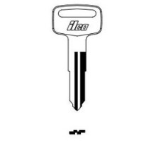 KABA ILCO CORP  YH51 NP A07               Vehicle Key Blank, Brass, Nickel Plated, 7 Price Group, For Yamaha, Bombardier, Can-Am, Polaris, Suzuki Motorcycle