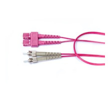 BELDEN  FP4SDST009M               FiberExpress Patch Cord, OM4, SC Duplex to ST, 9m