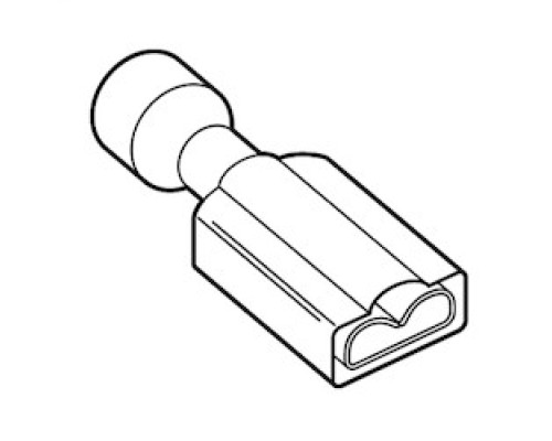 PANDUIT  DNF14205FIBX-M               Disconnect Terminal, DISC,F,BLNY,XP,.205X.032