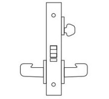 SARGENT  8270-24V 26D RH               Mortise Door Lock, Right Hand, Fail Safe, 24 Volt, 2-3/4