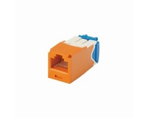 PANDUIT  CJ6X88TGOR               Mini-Com UTP RJ45 Cat 6A TG Jack Module Orange