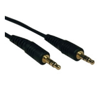 TRIPP LITE P312-050        3.5mm Mini Stereo Audio Cable for Microphones, Speakers and Headphones M/M , 50-ft.