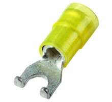 THOMAS & BETTS  KN10-8FF-D               Nylon Flanged Fork Wire Range 12-10 Bolt Hole #8