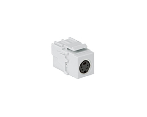 LEVITON  40734-CVW               QuickPort Female to Female, S-Video, White
