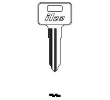 KABA ILCO CORP  X262 NP A08  AF00007212              Vehicle Key Blank, Brass, Nickel Plated, 8 Price Group, For Kawasaki, Polaris