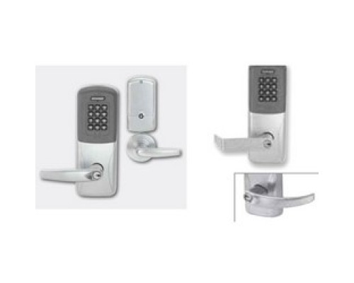 SCHLAGE ALLEGION BRAND  CO200-MS50PRK-SPA-626-B-LHR 4B 09663 10072 134        Electronic Door Lock, Mortise Chassis, Proximity, Keypad, Left Hand Reverse, Sparta Lever, 4AA Battery, Satin Chrome, Without 7-Pin SFIC Cylinder, For Of