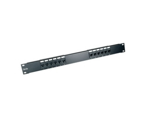 TRIPP LITE  N252-012               12-Port 1U Rack-Mount Cat6/Cat5 110 Patch Panel 568B, RJ45 Ethernet, TAA