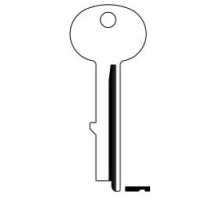 KABA ILCO CORP  SY11 NS A93               Safe Deposit Key Blank, 0.31