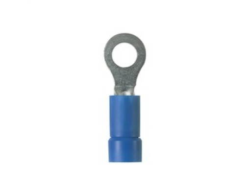 PANDUIT  PV14-8R-E               Ring Terminal, 16 A 14 AWG, #8 stud size, vinyl insulated, funnel entry, convenience package.
