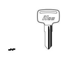 KABA ILCO CORP  YH33 NP A08  AF01000072              Vehicle Key Blank, Brass, Nickel Plated, 8 Price Group, For Yamaha