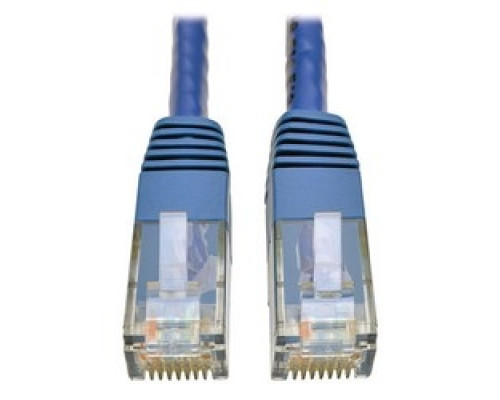 TRIPP LITE N200-075-BL        Premium Cat5/5e/6 Gigabit Molded Patch Cable, 24 AWG, 550 MHz/1 Gbps RJ45 M/M , Blue, 75 ft.