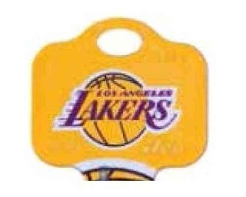 KABA ILCO CORP  SC1-NBA-LAKERS A46               Decorative Key Blank, NBA Team Key, Schlage, Lakers Logo, SC1 Keyway, 46 Price Group