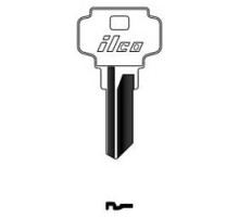 KABA ILCO CORP  1054KD NP A04  AL4015100B              Cylinder Lock Key Blank, Brass, Nickel Plated, 4 Price Group, For Dexter/Master
