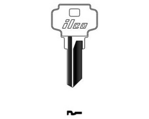 KABA ILCO CORP  1054KD NP A04  AL4015100B              Cylinder Lock Key Blank, Brass, Nickel Plated, 4 Price Group, For Dexter/Master