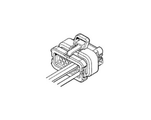 TE-ENERGY  770680-2               Housing For Female Terminals, Wire-To-Board, Sealable, Primary Locking Integrated In Housing, 23 Positions