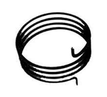 KABA  201732-000-01               Mechanical Lock Coil Return Spring, Inside Lever, Left Hand, For 8100 Series Mechanical Lock