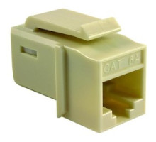 HELLERMANNTYTON  GSTJ6AU-IV               GST Category 6A UTP Modular Keystone Jack, Plenum Rated, Ivory, 1/bag