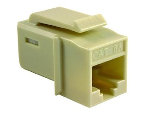 HELLERMANNTYTON  GSTJ6AU-IV               GST Category 6A UTP Modular Keystone Jack, Plenum Rated, Ivory, 1/bag