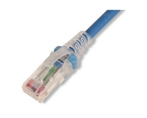 SIEMON COMPANY  MC6-15-06               Copper, Patch Cord, RJ45, RJ45, Category 6, UTP, T568A/B, Stranded, CM/LSOH-1, Blue Cable, Clear Boot, 15 Feet