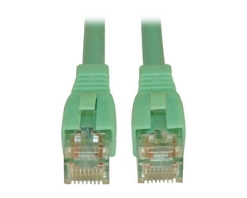 TRIPP LITE N261-010-AQ        Augmented Cat6 Cat6a Snagless 10G Certified Patch Cable, RJ45 M/M - Aqua, 10-ft.